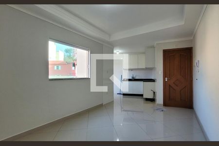 Sala de apartamento para alugar com 2 quartos, 54m² em Jardim Silvana, Santo André