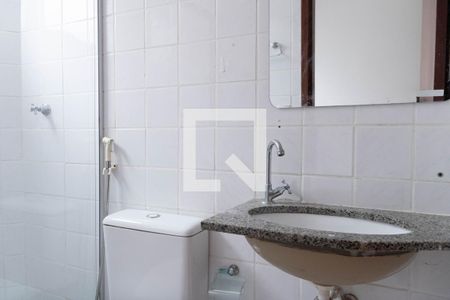 Banheiro da Suíte de apartamento à venda com 3 quartos, 68m² em Buritis, Belo Horizonte