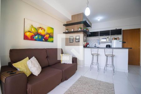 Sala de apartamento para alugar com 1 quarto, 42m² em Setor Bueno, Goiânia