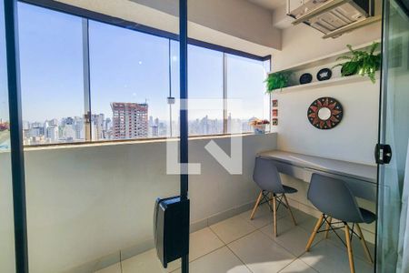 Varanda de apartamento para alugar com 1 quarto, 42m² em Setor Bueno, Goiânia