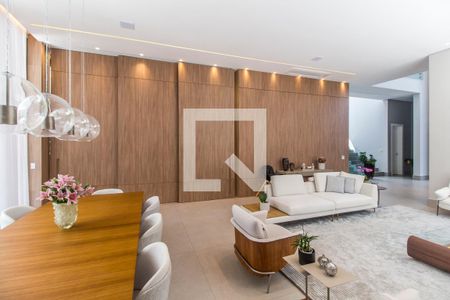 Sala de casa de condomínio à venda com 4 quartos, 822m² em Residencial Tambore Iii, Santana de Parnaíba