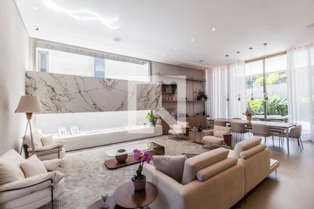 Sala de casa de condomínio à venda com 4 quartos, 822m² em Residencial Tambore Iii, Santana de Parnaíba