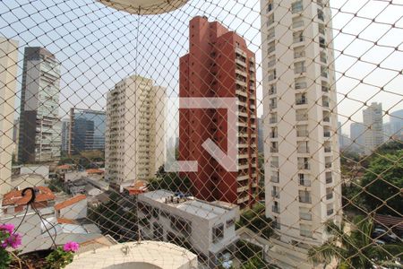 Vista da Varanda de apartamento à venda com 2 quartos, 63m² em Vila Nova Conceição, São Paulo