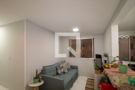 Sala  de apartamento à venda com 2 quartos, 55m² em Parque Novo Mundo, São Paulo