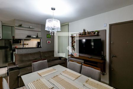 Sala de apartamento à venda com 2 quartos, 48m² em Camargos, Belo Horizonte