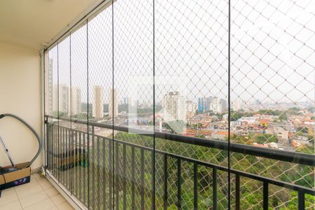 Varanda da Sala de apartamento para alugar com 3 quartos, 63m² em Vila Ema, São Paulo