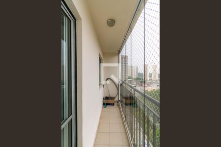 Varanda da Sala de apartamento para alugar com 3 quartos, 63m² em Vila Ema, São Paulo