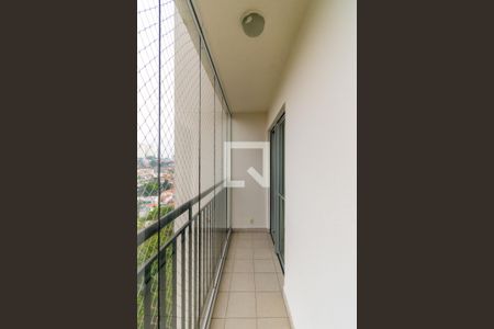 Varanda da Sala de apartamento para alugar com 3 quartos, 63m² em Vila Ema, São Paulo