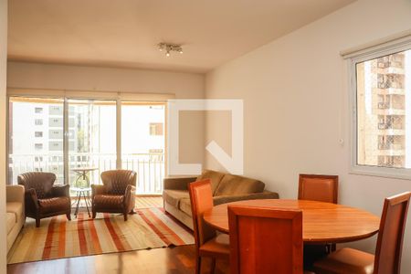 Sala de apartamento à venda com 3 quartos, 115m² em Jardins, São Paulo