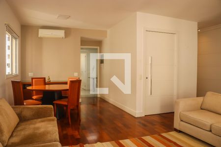 Sala de apartamento à venda com 3 quartos, 115m² em Jardins, São Paulo