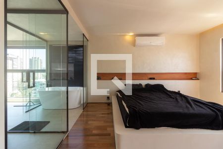 Quarto de apartamento para alugar com 1 quarto, 75m² em Jardim Fonte do Morumbi, São Paulo