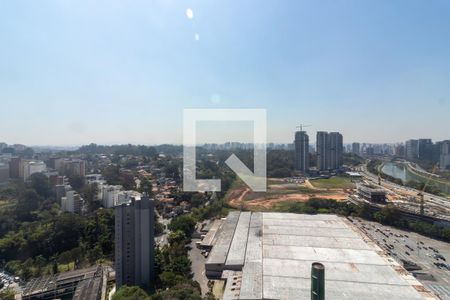 Vista da Sala de apartamento para alugar com 1 quarto, 75m² em Jardim Fonte do Morumbi, São Paulo