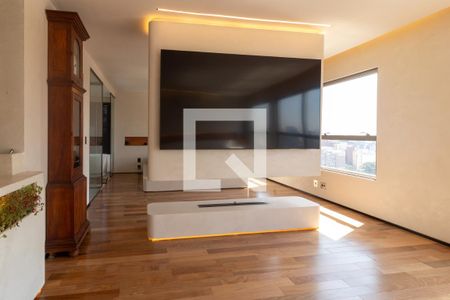 Sala de apartamento para alugar com 1 quarto, 75m² em Jardim Fonte do Morumbi, São Paulo