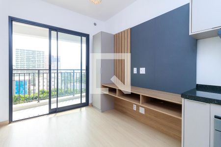 Sala de apartamento à venda com 1 quarto, 34m² em Santo Amaro, São Paulo