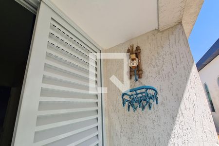 Varanda da suite de casa de condomínio à venda com 3 quartos, 110m² em Vila Antonieta, São Paulo