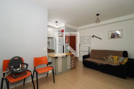 Sala de apartamento para alugar com 2 quartos, 48m² em Loteamento Reserva Raposo, São Paulo