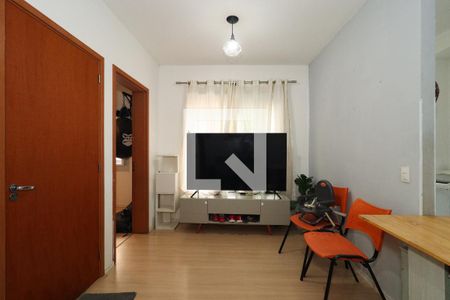 Sala de apartamento para alugar com 2 quartos, 48m² em Loteamento Reserva Raposo, São Paulo