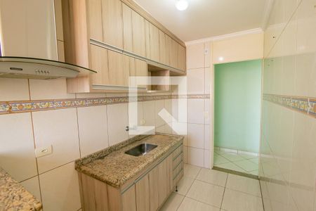 Cozinha de apartamento para alugar com 2 quartos, 60m² em Núcleo Habitacional Brigadeiro Faria Lima, Indaiatuba