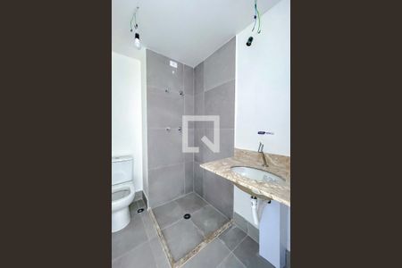 Banheiro de kitnet/studio à venda com 1 quarto, 25m² em Vila Dom Pedro I, São Paulo