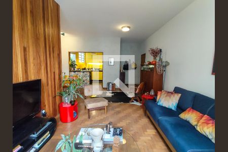 Sala de apartamento à venda com 3 quartos, 125m² em Savassi, Belo Horizonte