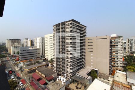 Vista da Varanda de kitnet/studio para alugar com 1 quarto, 24m² em Indianópolis, São Paulo