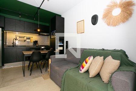 Sala de apartamento para alugar com 1 quarto, 40m² em Tatuapé, São Paulo