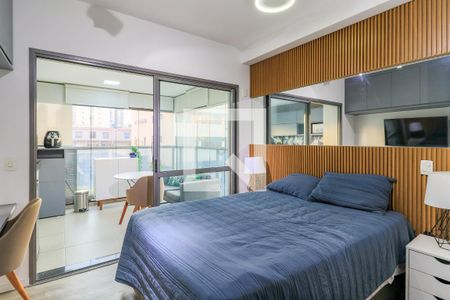 Sala/Quarto de apartamento à venda com 1 quarto, 32m² em Vila Cordeiro, São Paulo