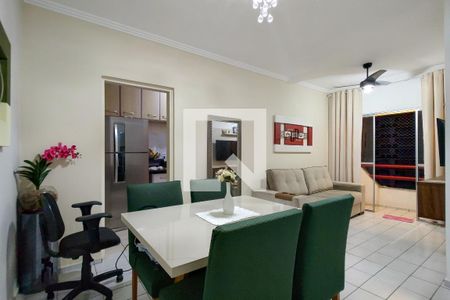 Sala de apartamento para alugar com 2 quartos, 59m² em Canto do Forte, Praia Grande