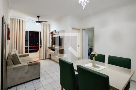 Sala de apartamento para alugar com 2 quartos, 59m² em Canto do Forte, Praia Grande