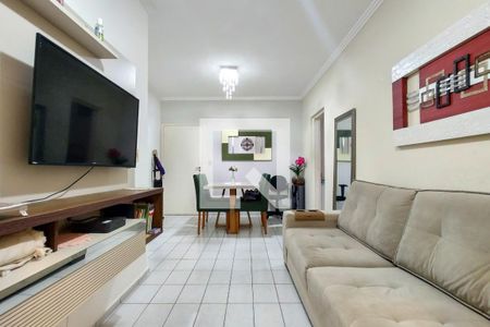 Sala de apartamento para alugar com 2 quartos, 59m² em Canto do Forte, Praia Grande