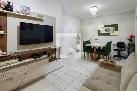 Sala de apartamento para alugar com 2 quartos, 59m² em Canto do Forte, Praia Grande