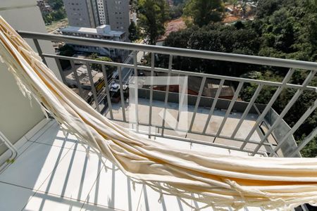 Varanda da Sala de apartamento à venda com 2 quartos, 54m² em Vila Andrade, São Paulo