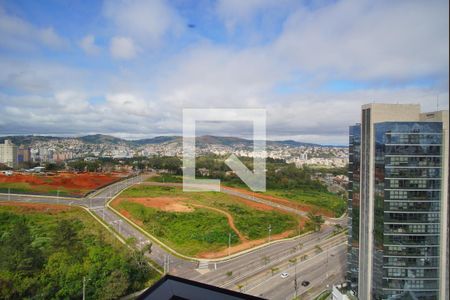 Sala - Vista de apartamento à venda com 1 quarto, 43m² em Petrópolis, Porto Alegre