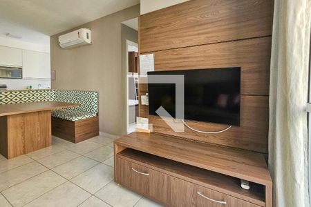 Sala de apartamento para alugar com 2 quartos, 58m² em Enseada, Guarujá