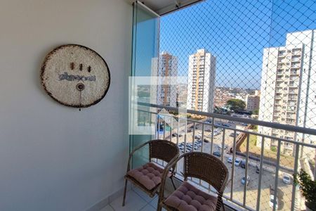 Varanda da Sala de apartamento à venda com 3 quartos, 76m² em Jardim Santa Eudoxia, Campinas