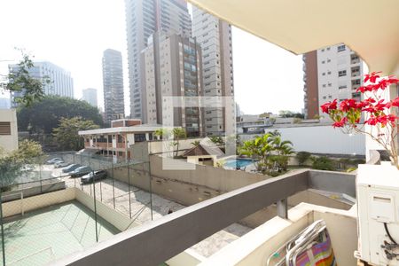 Varanda da Sala de apartamento à venda com 3 quartos, 80m² em Vila Olímpia, São Paulo