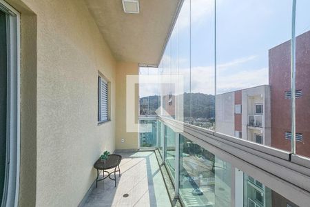 Varanda de apartamento para alugar com 3 quartos, 116m² em Enseada, Guarujá