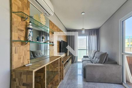 Sala de apartamento para alugar com 3 quartos, 116m² em Enseada, Guarujá