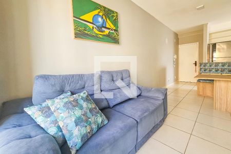 Sala de apartamento para alugar com 2 quartos, 58m² em Enseada, Guarujá