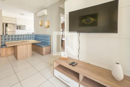 Sala de apartamento para alugar com 2 quartos, 58m² em Enseada, Guarujá