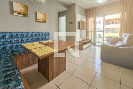 Sala de apartamento para alugar com 2 quartos, 58m² em Enseada, Guarujá