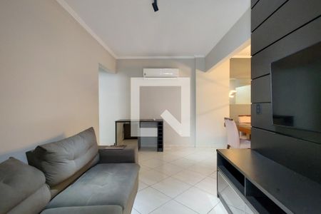 Sala de apartamento para alugar com 2 quartos, 88m² em Guilhermina, Praia Grande