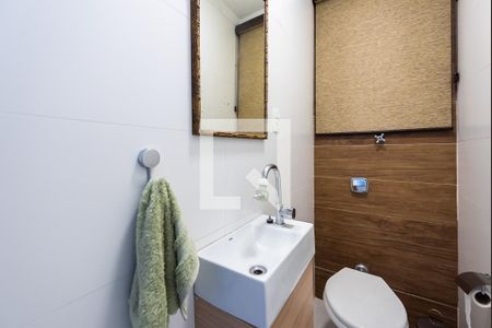 Lavabo de apartamento para alugar com 3 quartos, 148m² em Boqueirão, Santos