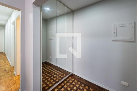 Hall de apartamento para alugar com 3 quartos, 148m² em Boqueirão, Santos