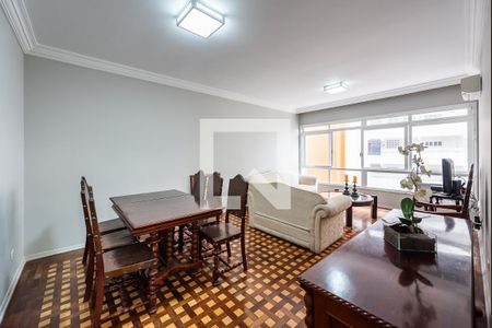 Sala de apartamento para alugar com 3 quartos, 148m² em Boqueirão, Santos