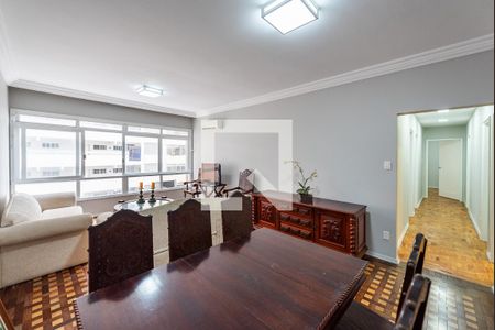 Sala de apartamento para alugar com 3 quartos, 148m² em Boqueirão, Santos