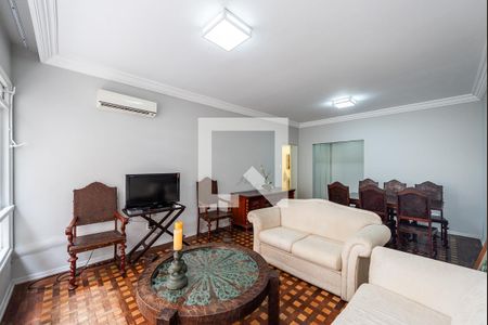 Sala de apartamento para alugar com 3 quartos, 148m² em Boqueirão, Santos