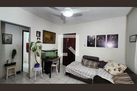 Sala de apartamento para alugar com 2 quartos, 75m² em Campo Grande, Santos