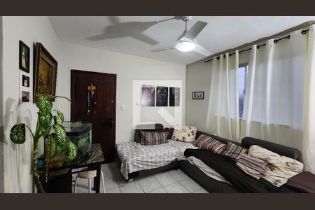 Sala de apartamento para alugar com 2 quartos, 75m² em Campo Grande, Santos