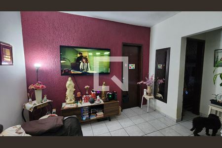 Detalhe Sala de apartamento para alugar com 2 quartos, 75m² em Campo Grande, Santos